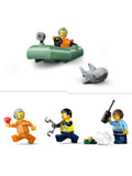 LEGO City Police Boat Chase building toy set, UK version