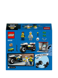 LEGO City Police Motorcycle Chase toy set, UK version