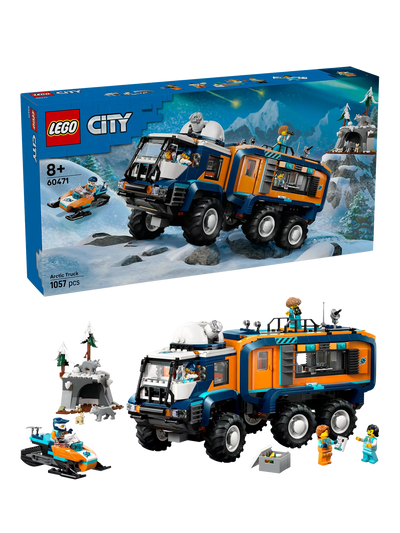 Lego City Arctic Explorer Science Lab Truck Toy Building Set