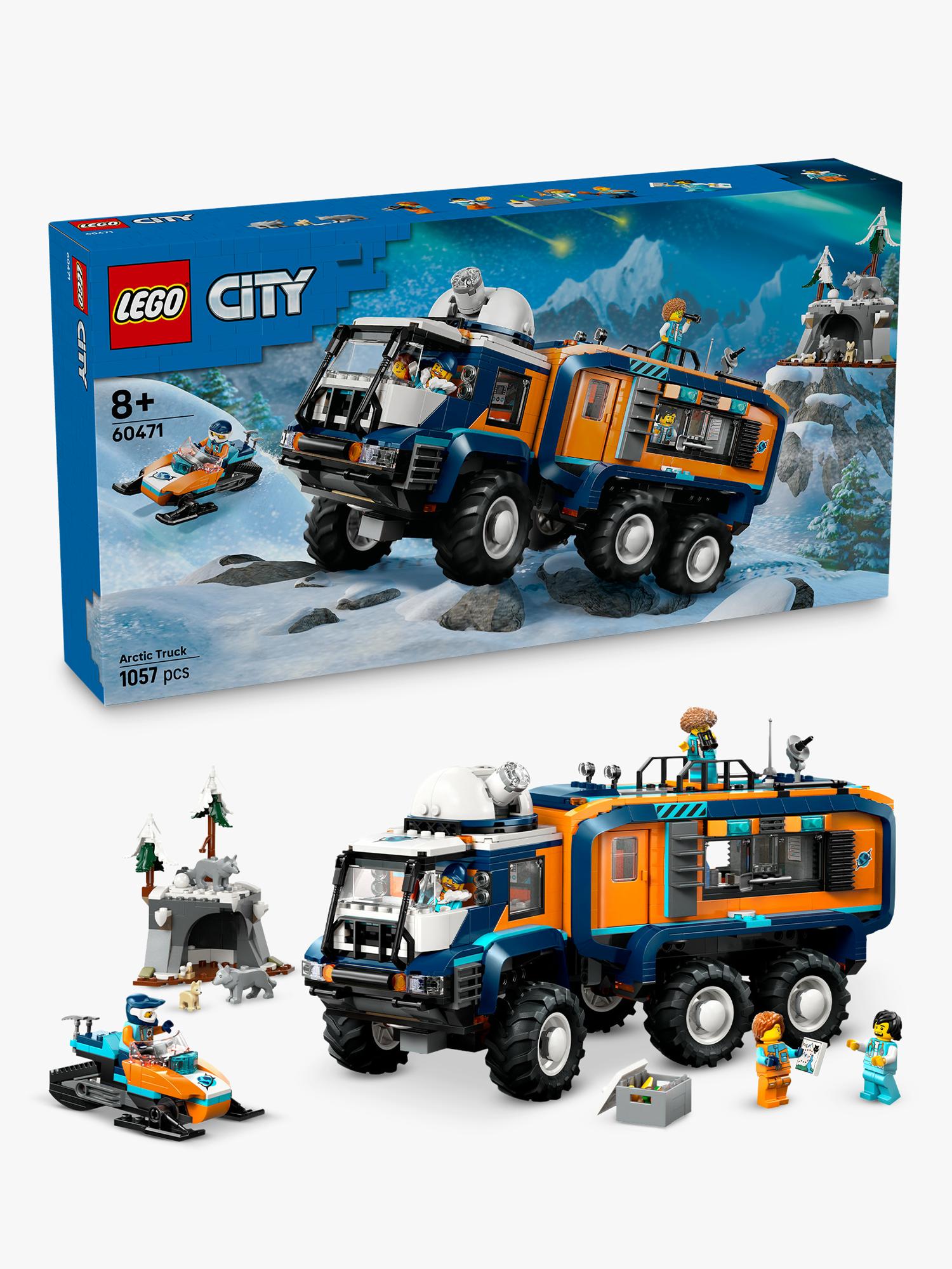 Lego Arctic Explorer Science Lab Truck toy building set, UK version