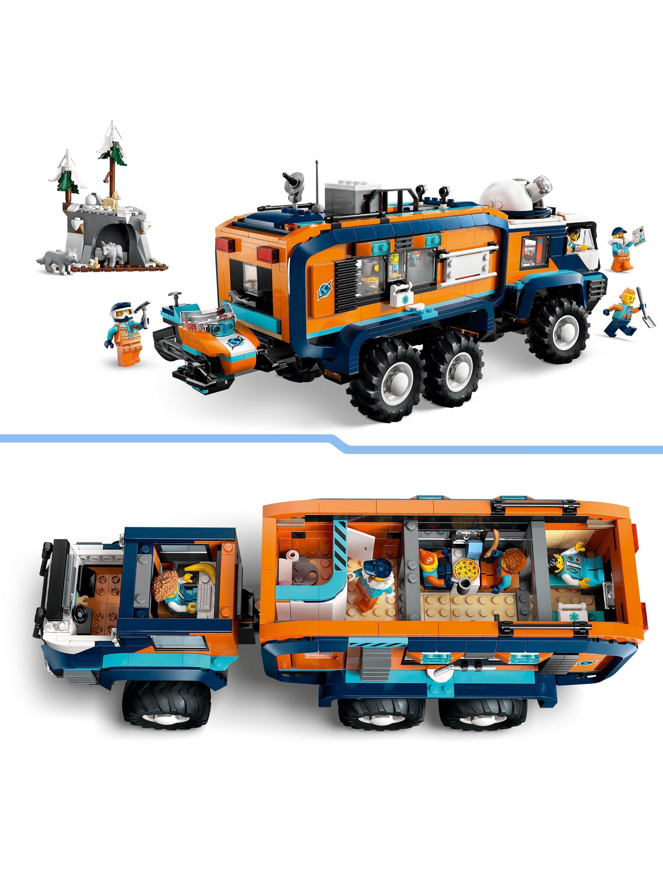 Lego Arctic Explorer Science Lab Truck toy building set, UK version