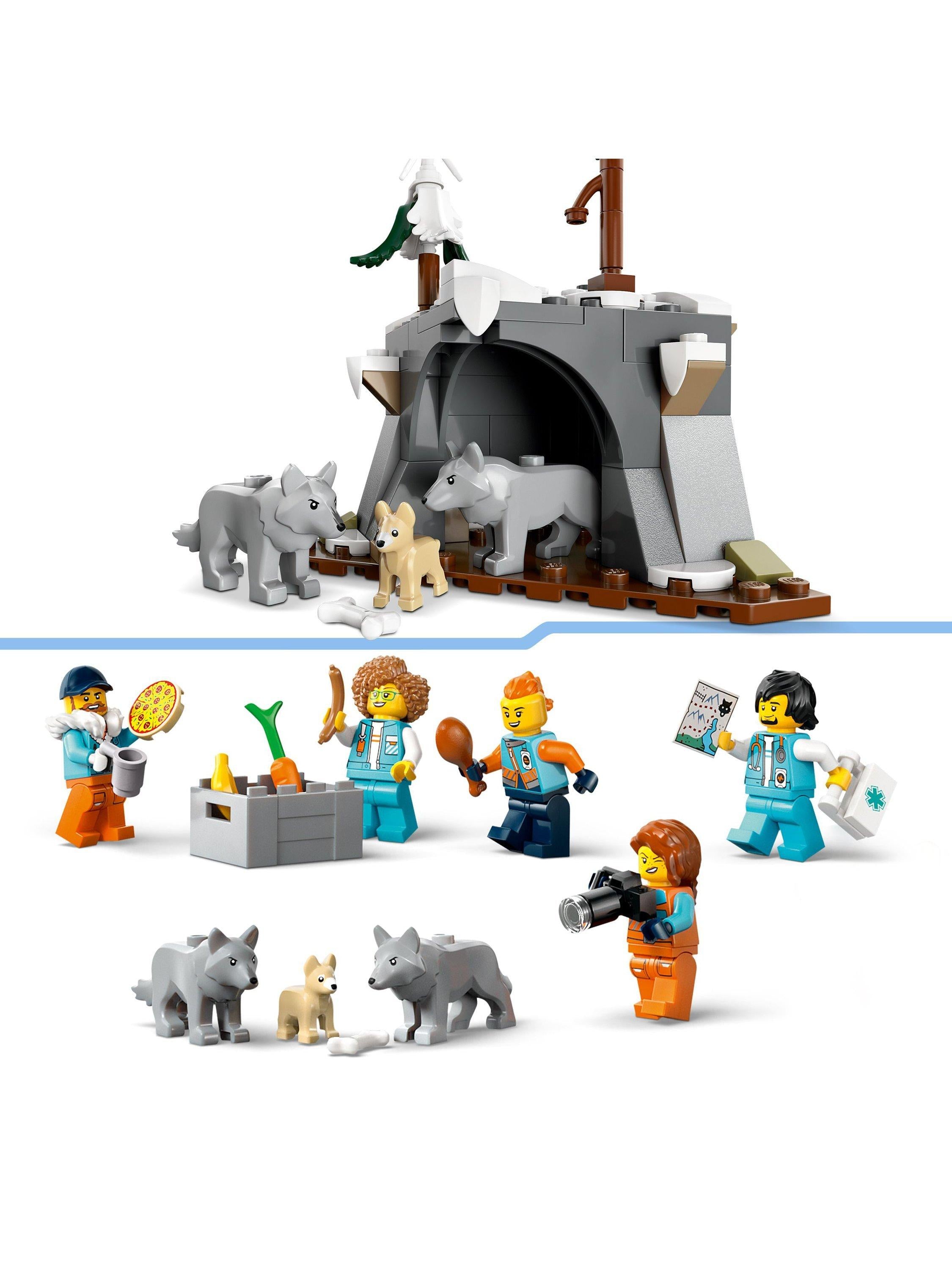 Lego Arctic Explorer Science Lab Truck toy building set, UK version