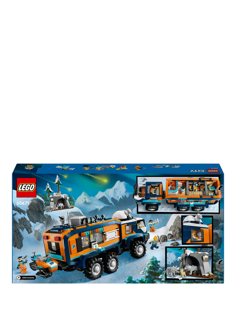 Lego Arctic Explorer Science Lab Truck toy building set, UK version