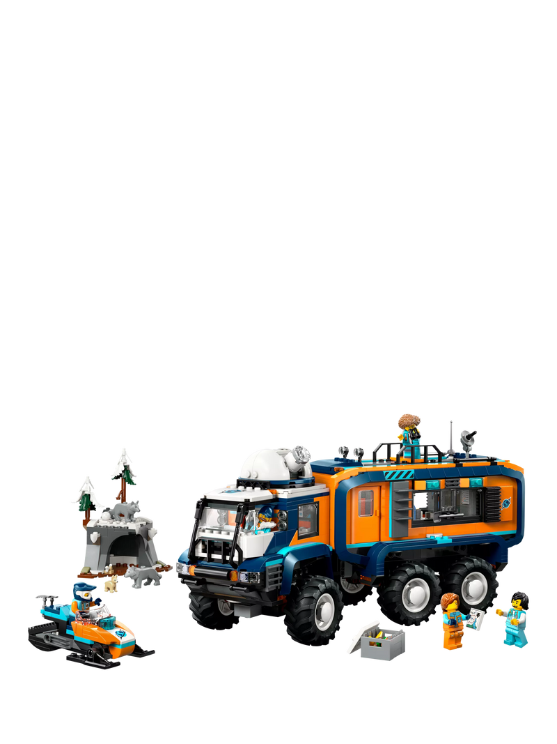Lego Arctic Explorer Science Lab Truck toy building set, UK version