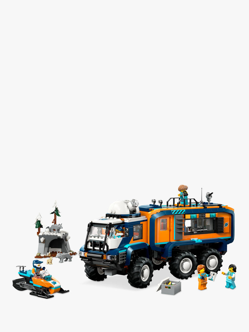 Lego Arctic Explorer Science Lab Truck toy building set, UK version