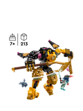 LEGO NINJAGO Arin's Spinjitzu Battle Mech 213-piece construction toy, UK version