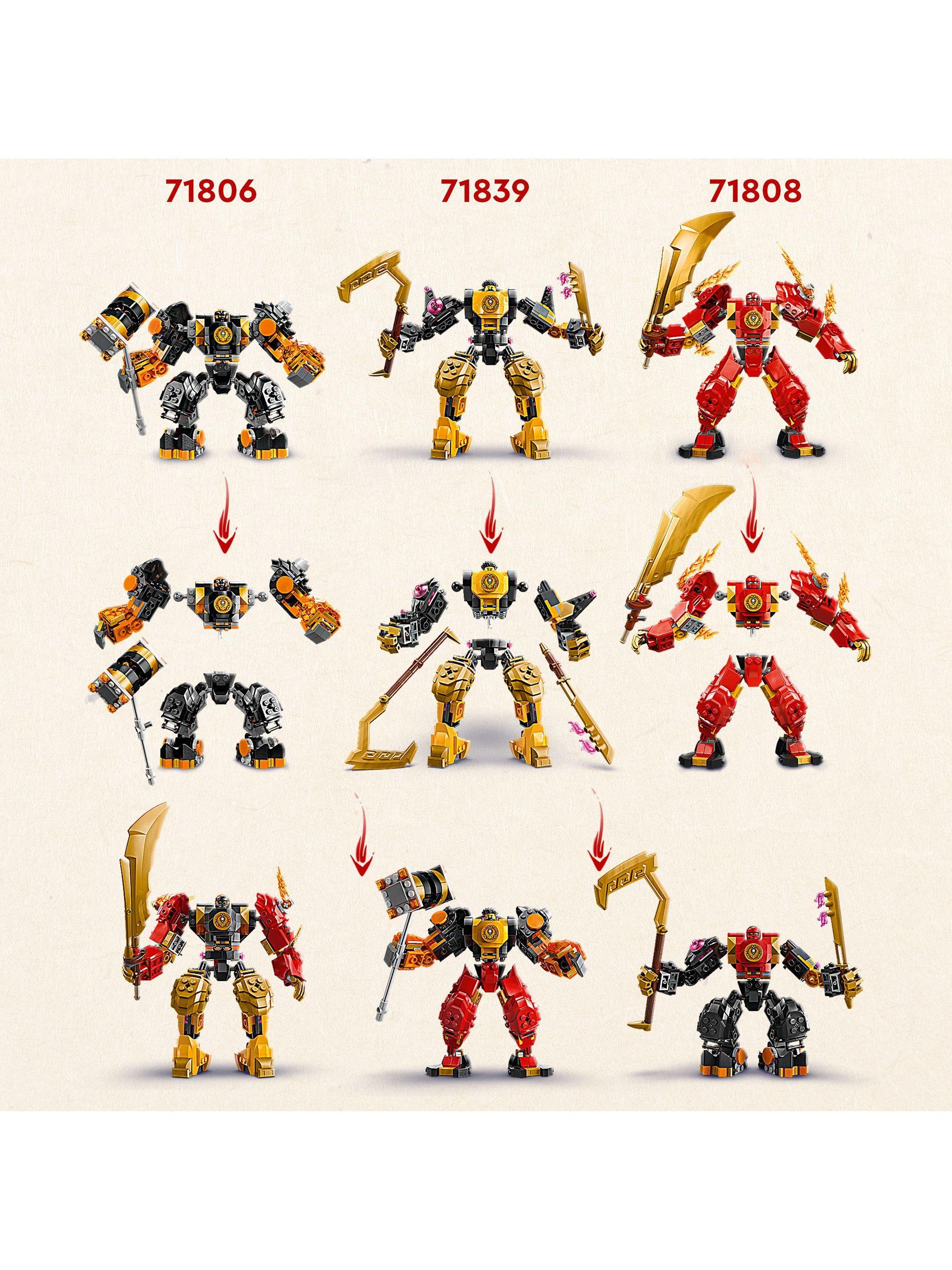 LEGO NINJAGO Arin's Spinjitzu Battle Mech 213-piece construction toy, UK version