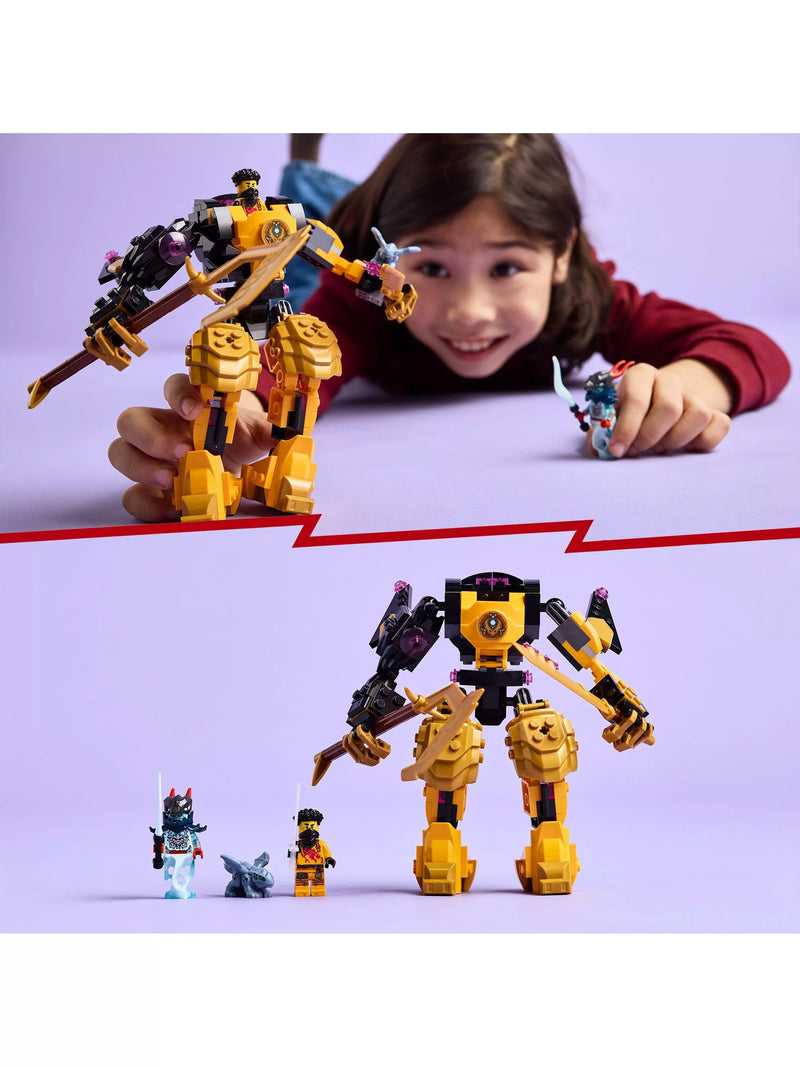 LEGO NINJAGO Arin's Spinjitzu Battle Mech 213-piece construction toy, UK version
