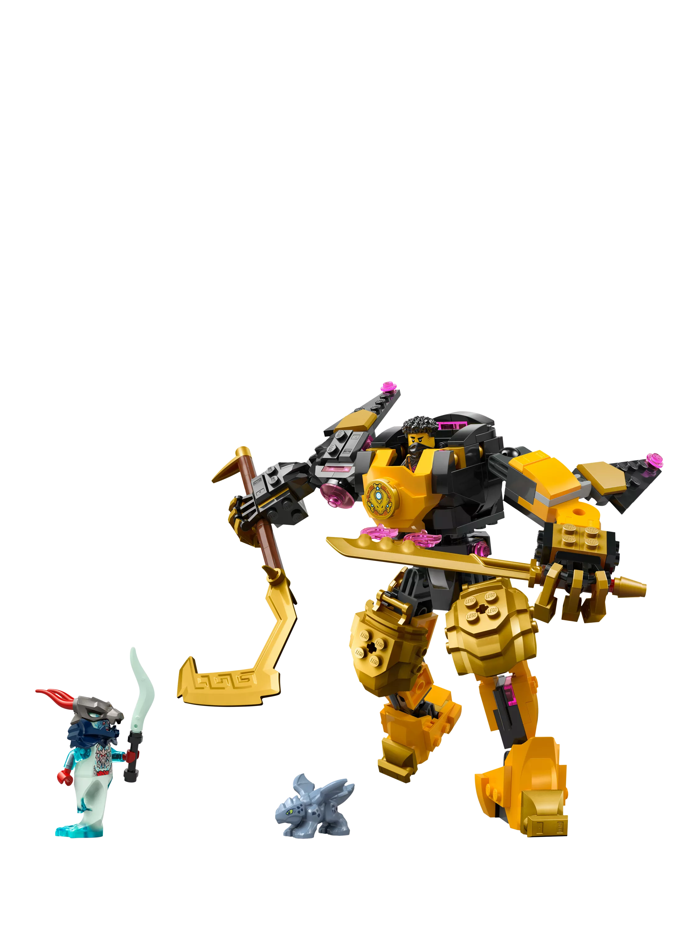 LEGO NINJAGO Arin's Spinjitzu Battle Mech 213-piece construction toy, UK version