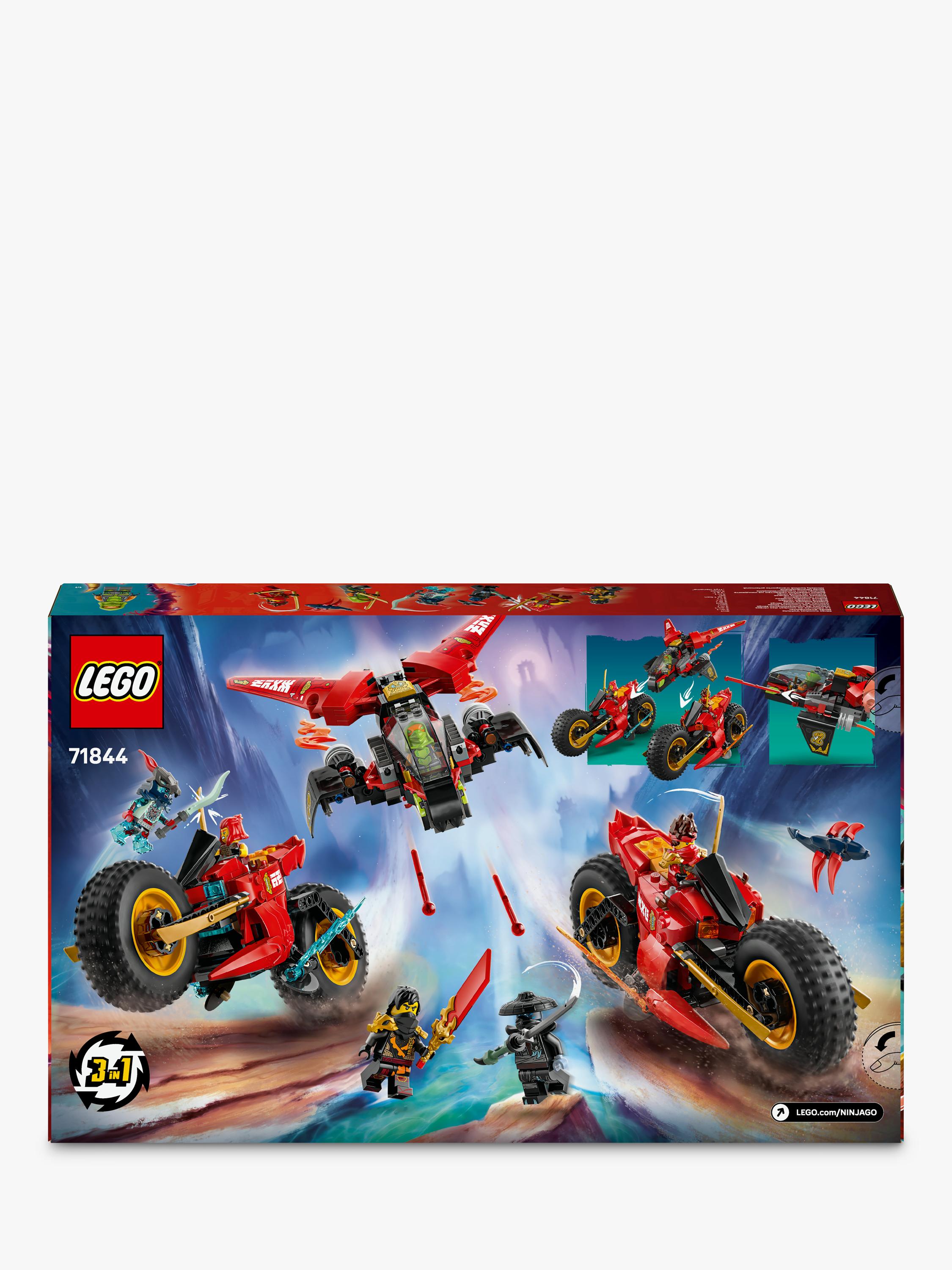 LEGO NINJAGO Ninja Combat Vehicle building set 561 pieces, UK version