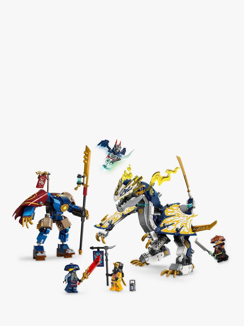 LEGO NINJAGO Rogue's Mech Dragon Rider building set, UK version
