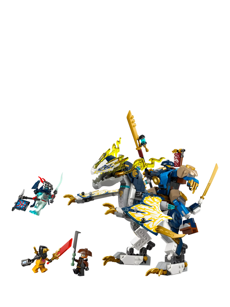 LEGO NINJAGO Rogue's Mech Dragon Rider building set, UK version