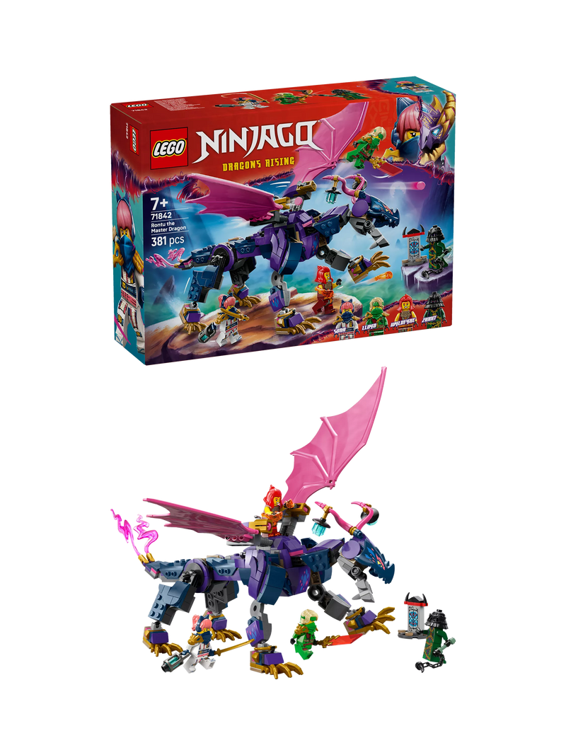 LEGO NINJAGO Rontu the Master Dragon building set, UK version