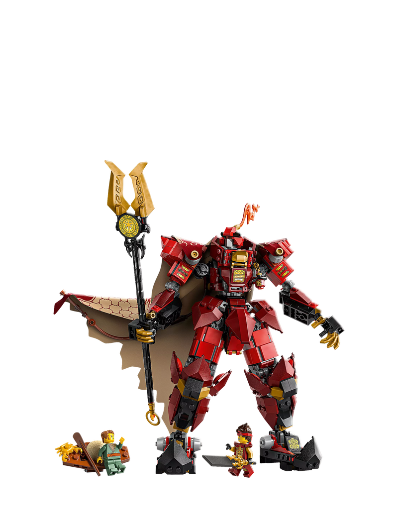 Lego Ninjago The Fire Knight Mech building set, UK version