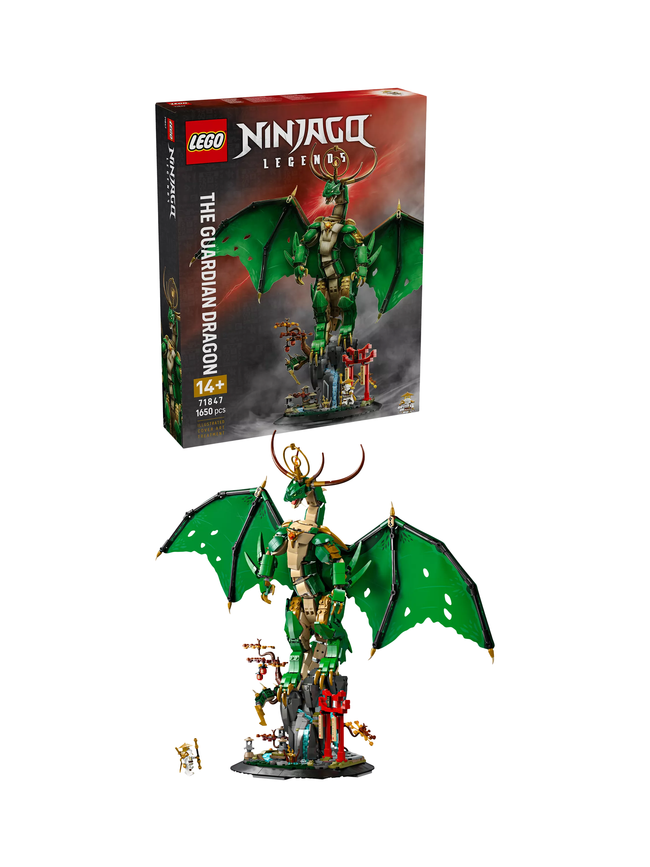 LEGO NINJAGO The Guardian Dragon building set, UK version
