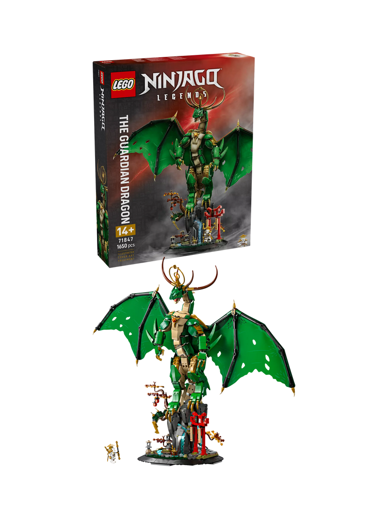 LEGO NINJAGO The Guardian Dragon building set, UK version