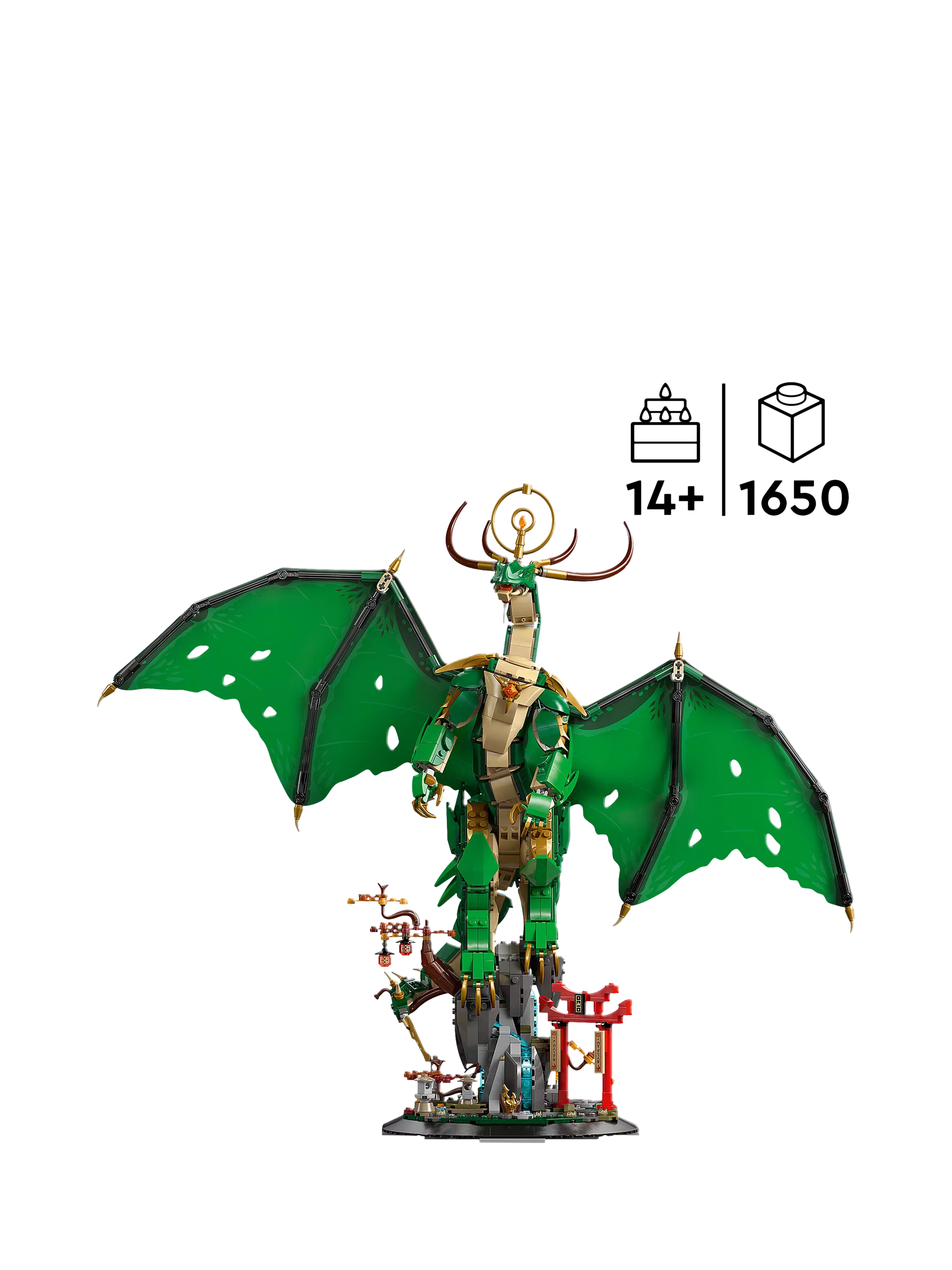 LEGO NINJAGO The Guardian Dragon building set, UK version