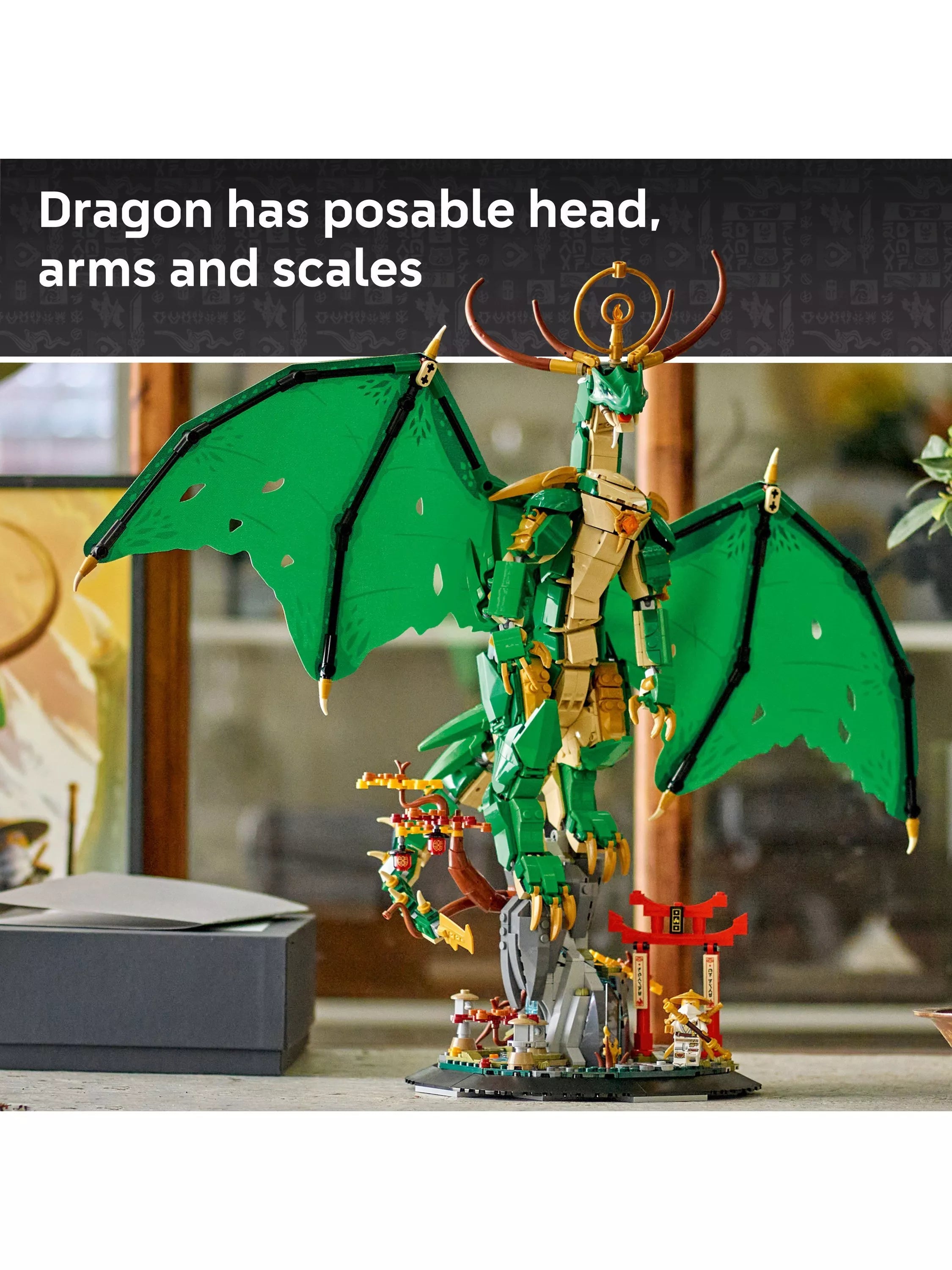 LEGO NINJAGO The Guardian Dragon building set, UK version
