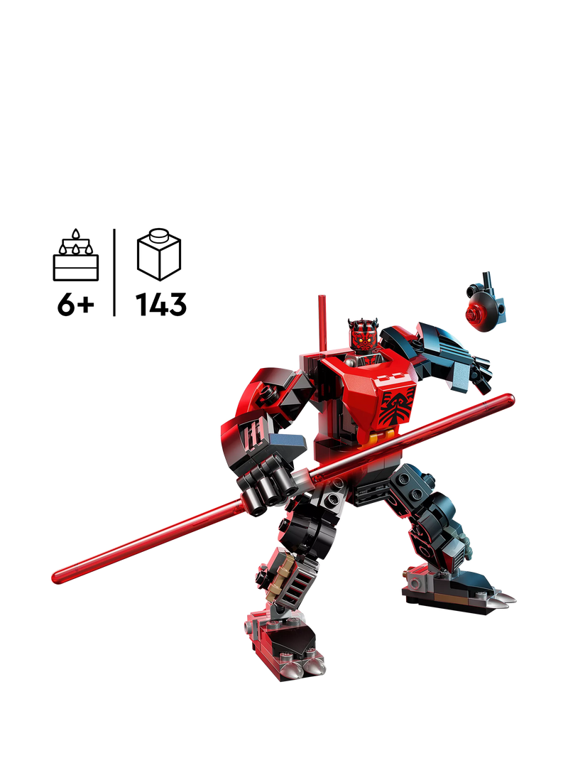 Lego Star Wars Darth Maul Mech building toy, UK version