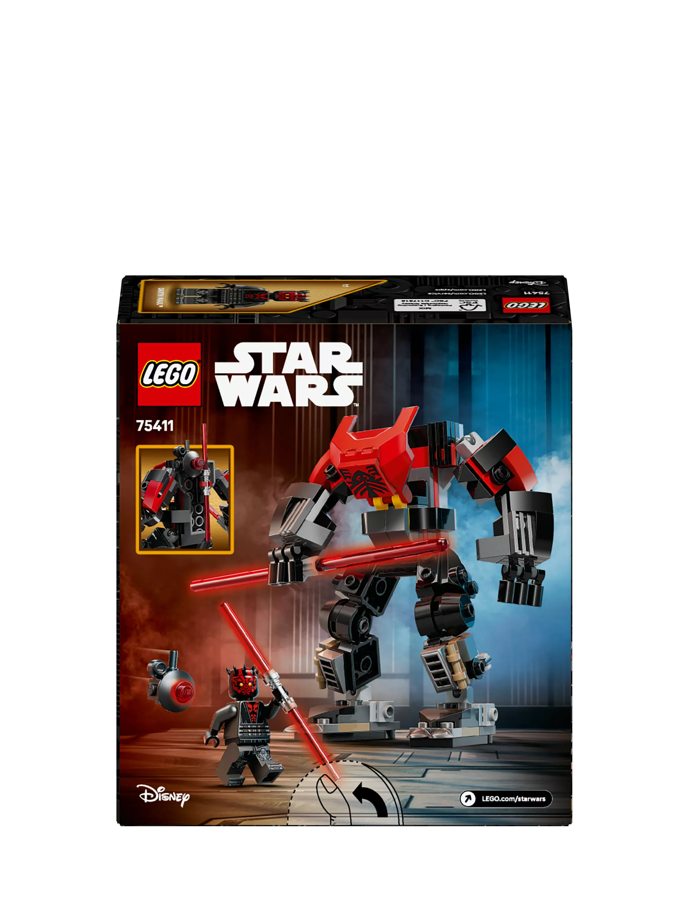 Lego Star Wars Darth Maul Mech building toy, UK version