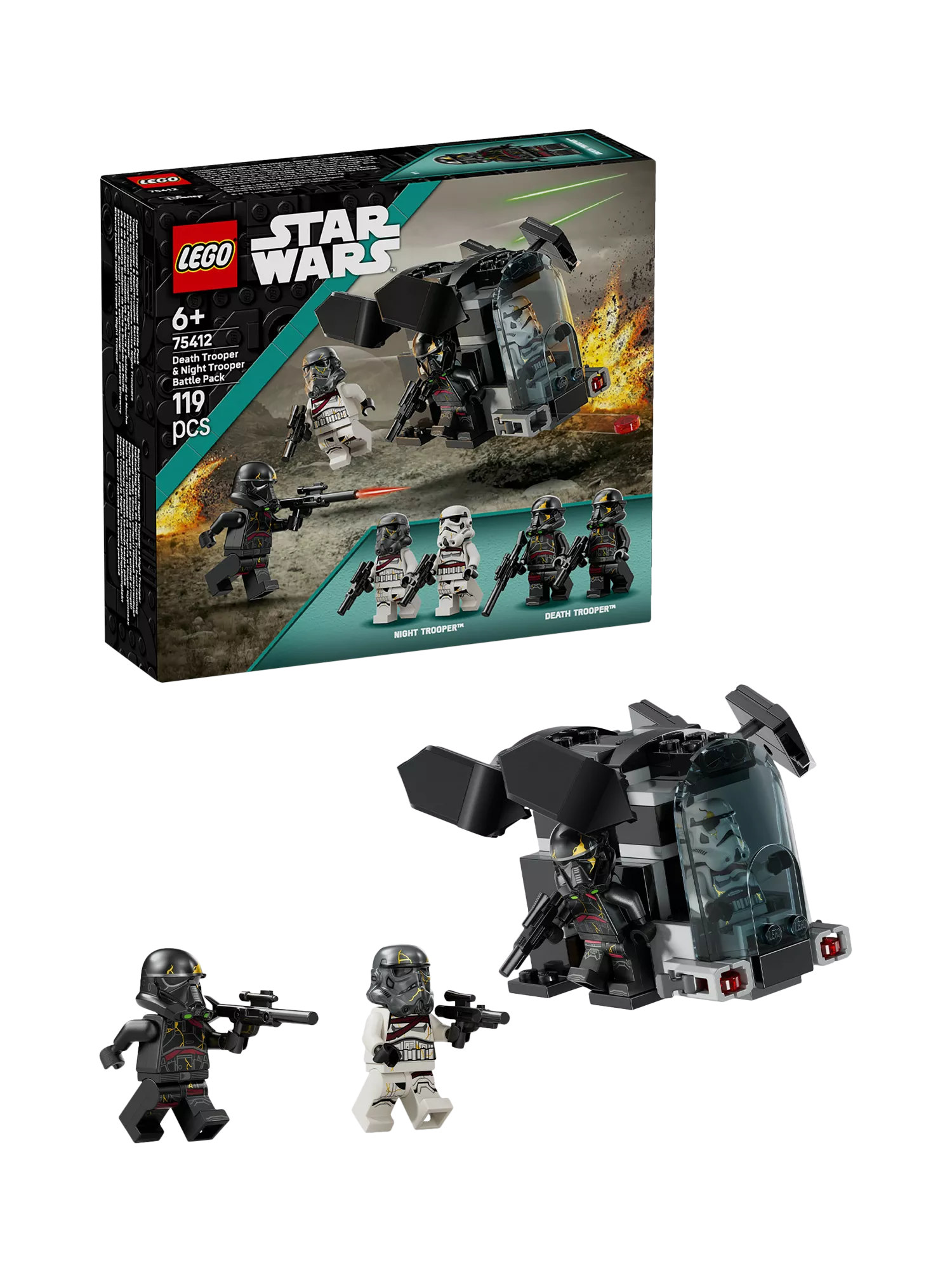 LEGO Star Wars Death Trooper & Night Trooper Battle Pack, UK version