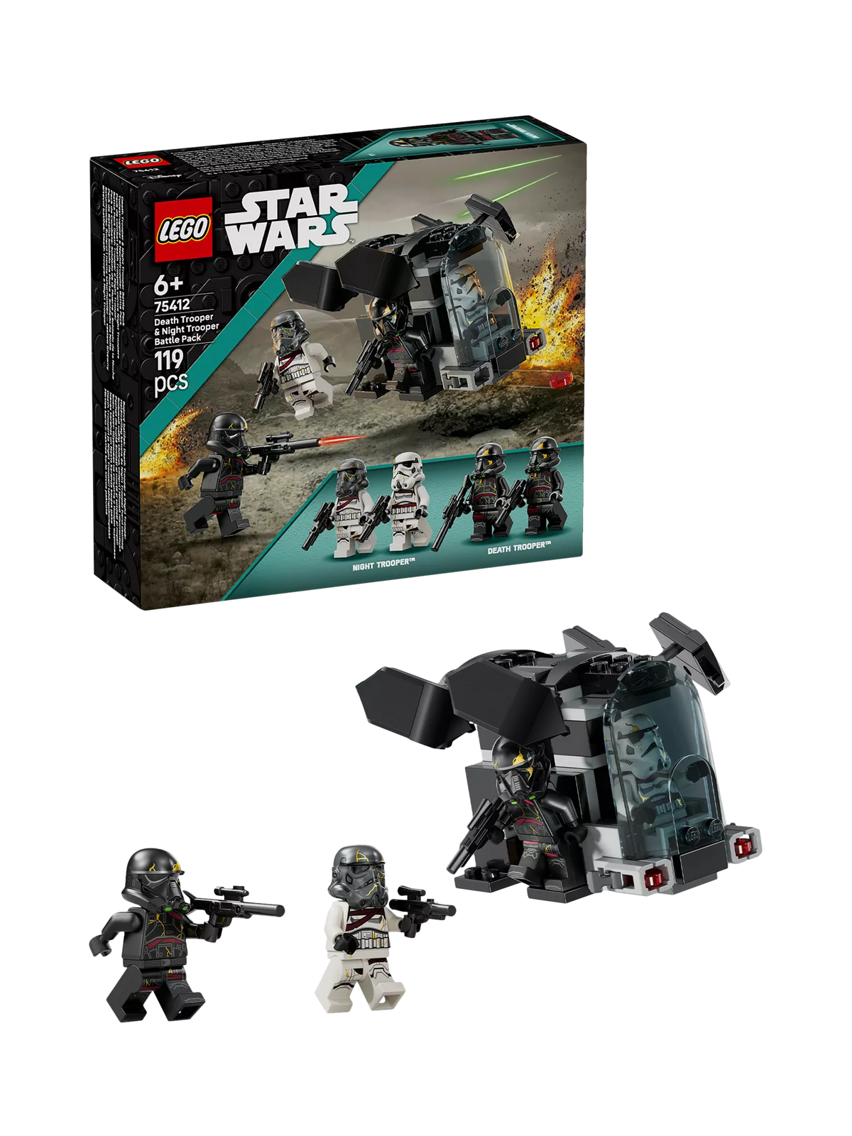 LEGO Star Wars Death Trooper & Night Trooper Battle Pack, UK version