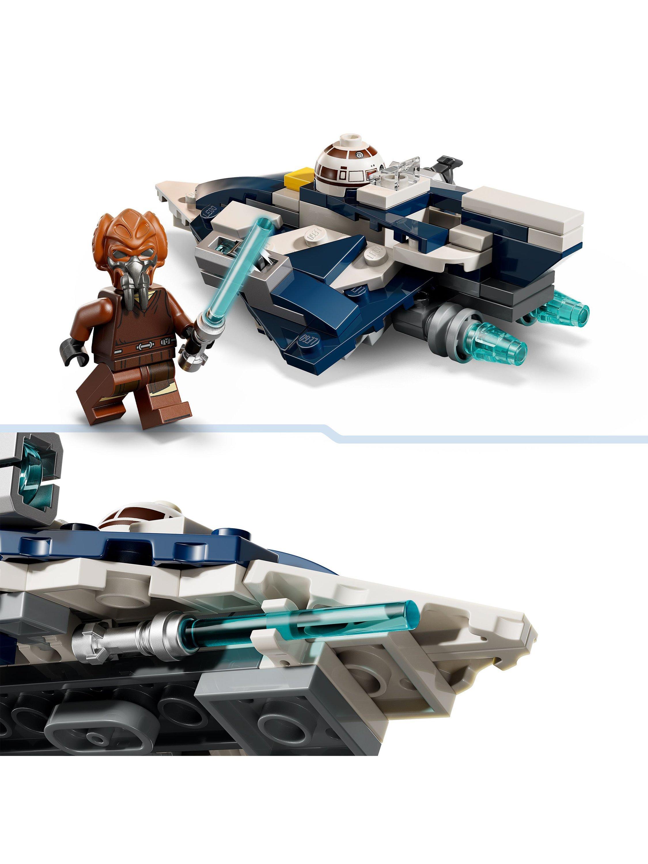 LEGO Star Wars Plo Koons Jedi Starfighter Microfighter 89-piece building set, UK version