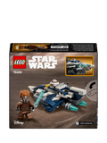 LEGO Star Wars Plo Koons Jedi Starfighter Microfighter 89-piece building set, UK version