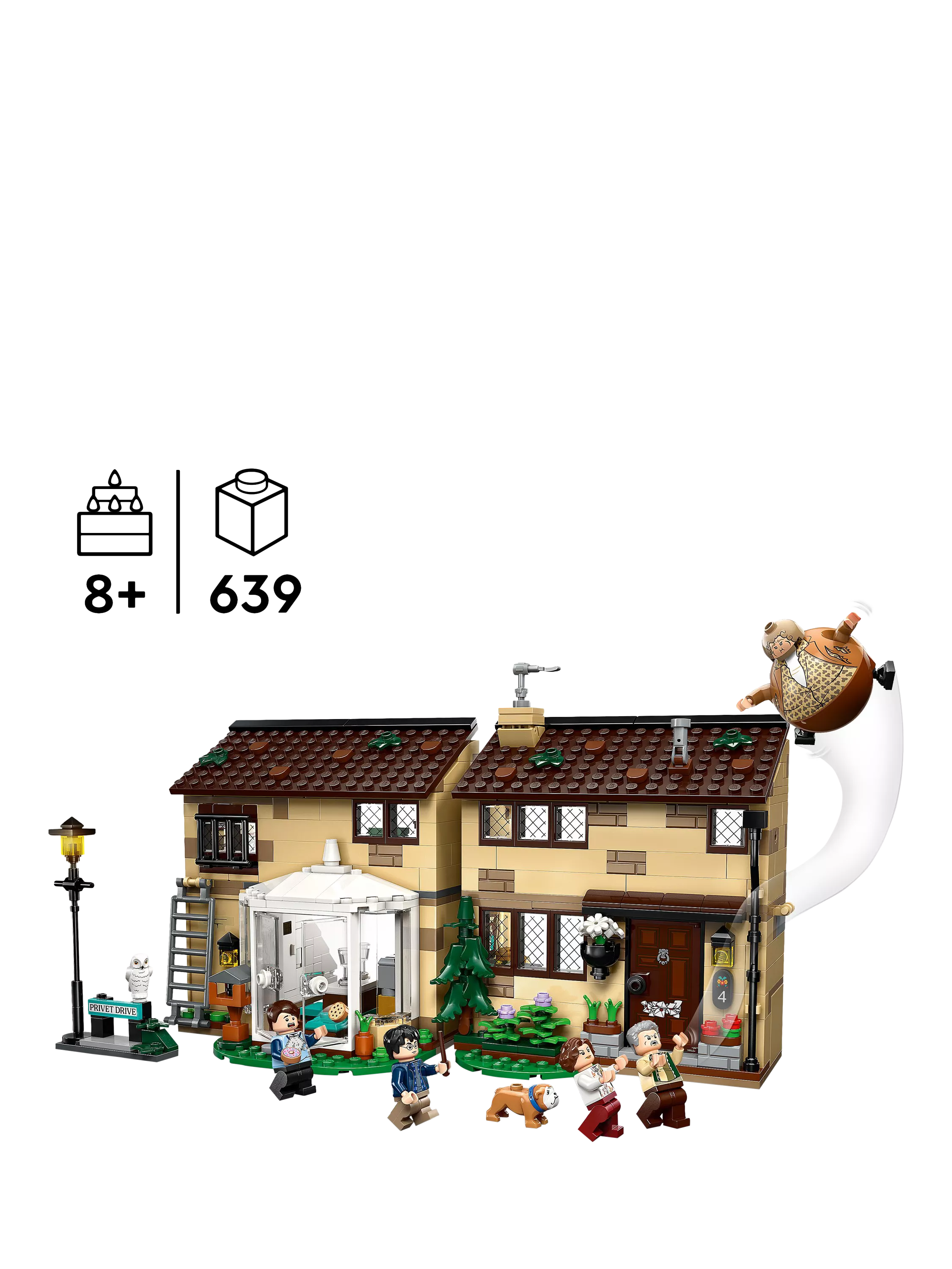 LEGO Harry Potter Privet Drive Aunt Marge's Visit building set, UK version