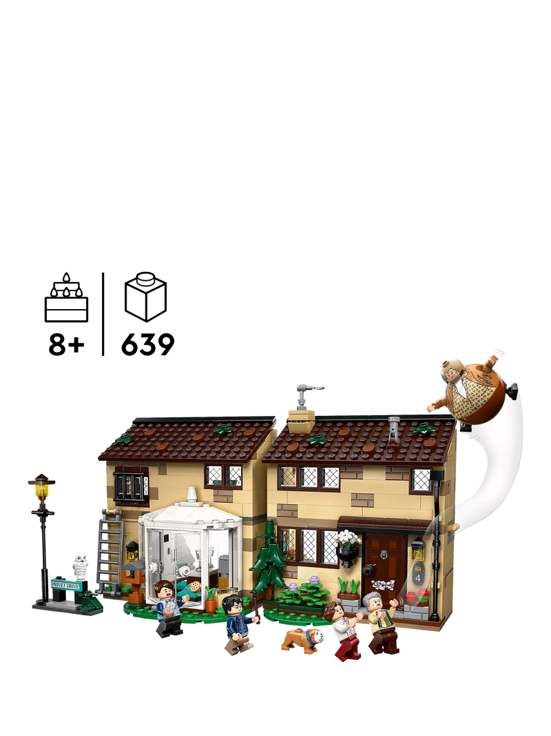 LEGO Harry Potter Privet Drive Aunt Marge's Visit building set, UK version