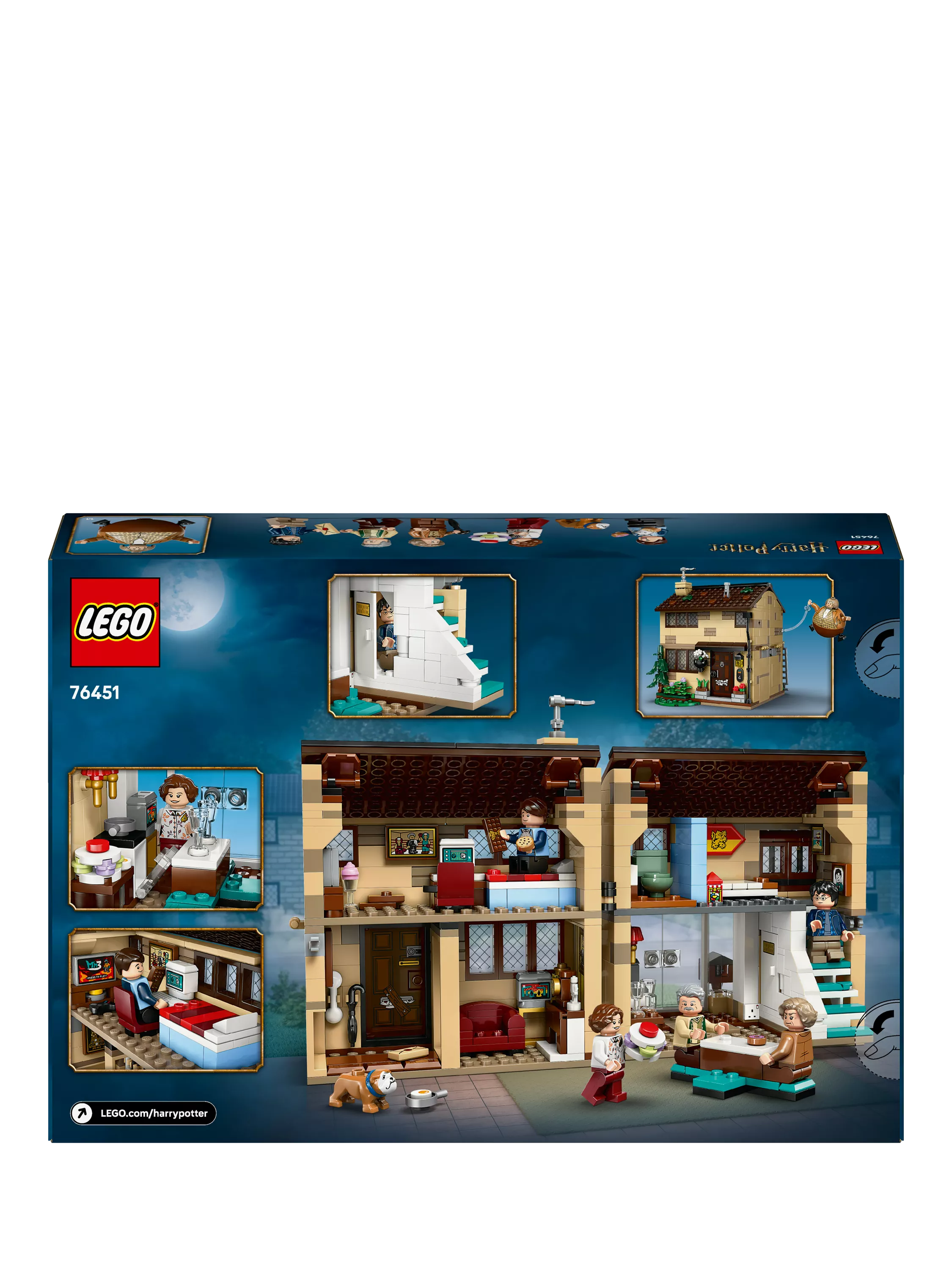 LEGO Harry Potter Privet Drive Aunt Marge's Visit building set, UK version