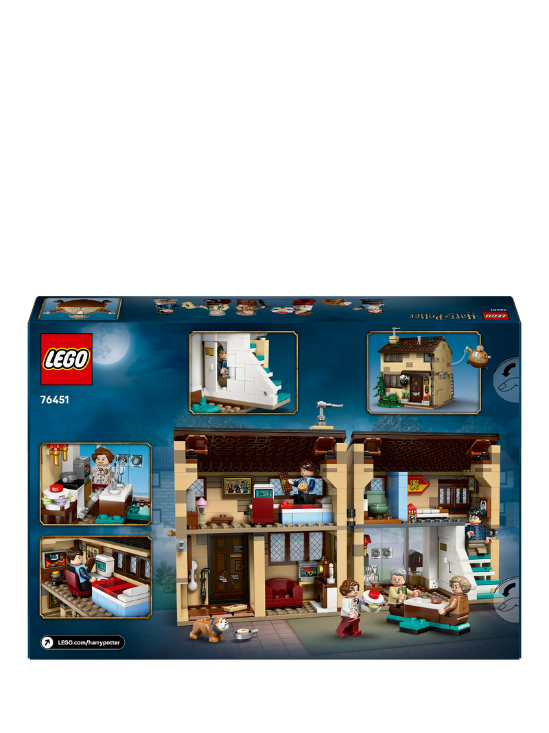 LEGO Harry Potter Privet Drive Aunt Marge's Visit building set, UK version