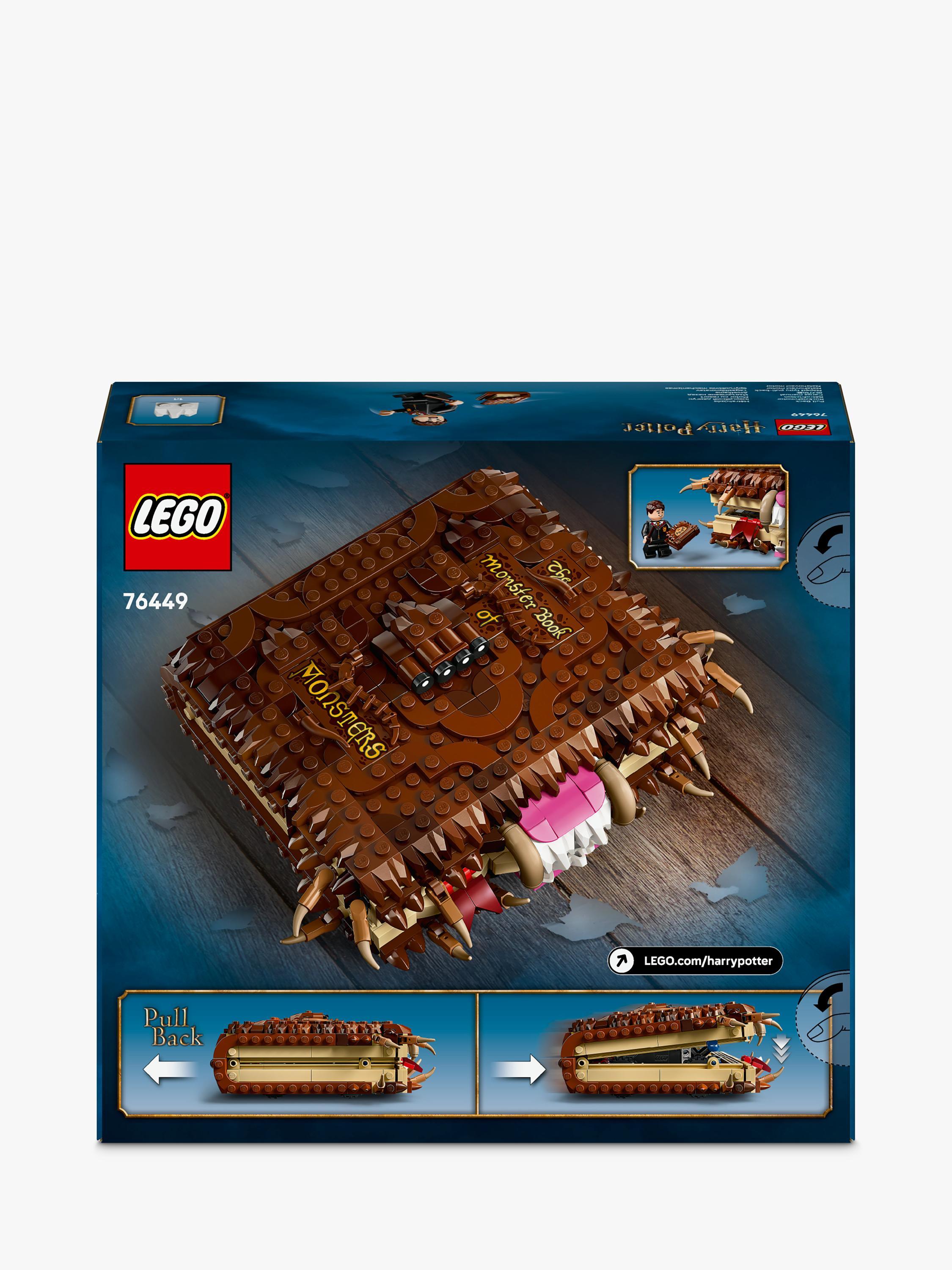LEGO Harry Potter Chomping Monster Book 518pcs, imported from the UK