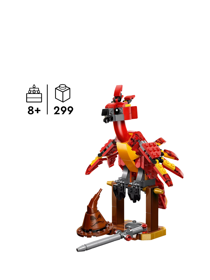 LEGO Harry Potter Fawkes Dumbledore's Phoenix building set, UK version