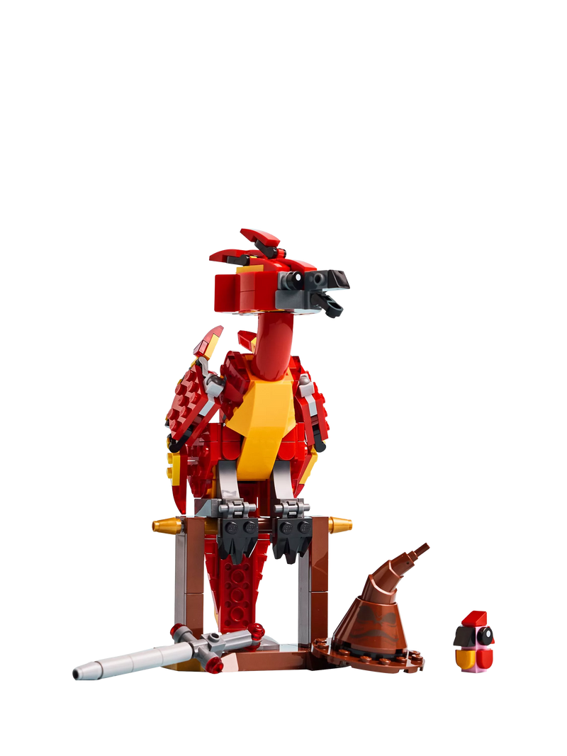 LEGO Harry Potter Fawkes Dumbledore's Phoenix building set, UK version