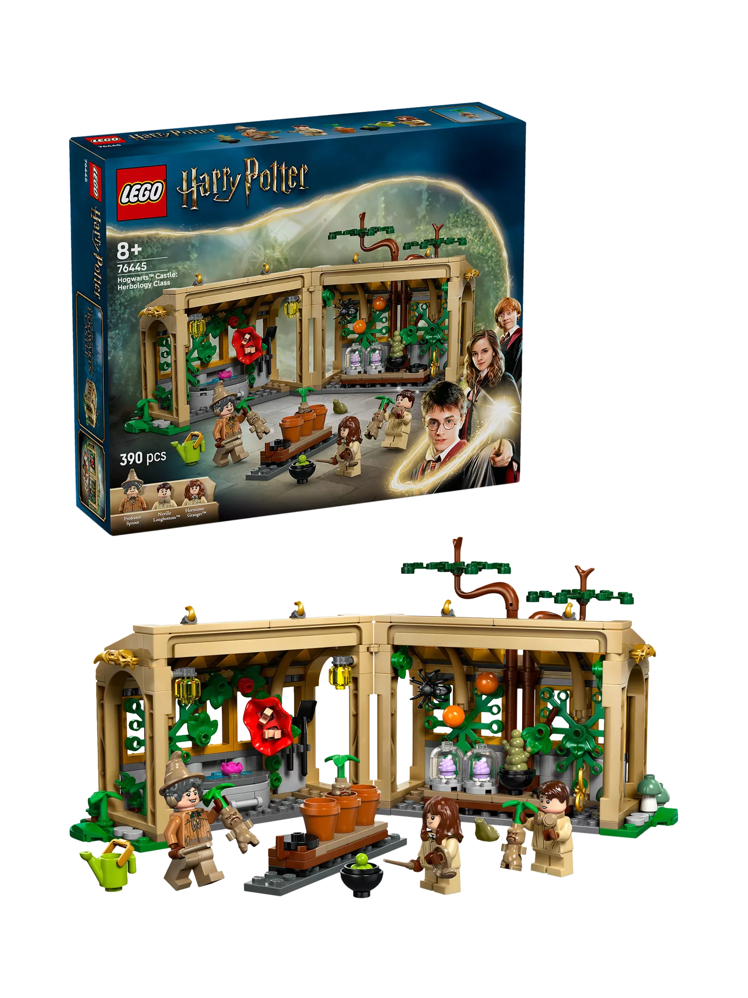 LEGO Harry Potter 76445 Hogwarts Castle: Herbology Class Toy