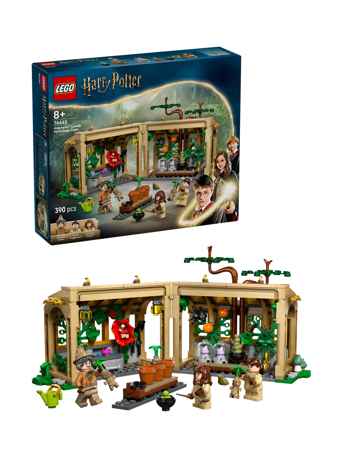 LEGO Harry Potter 76445 Hogwarts Castle: Herbology Class Toy