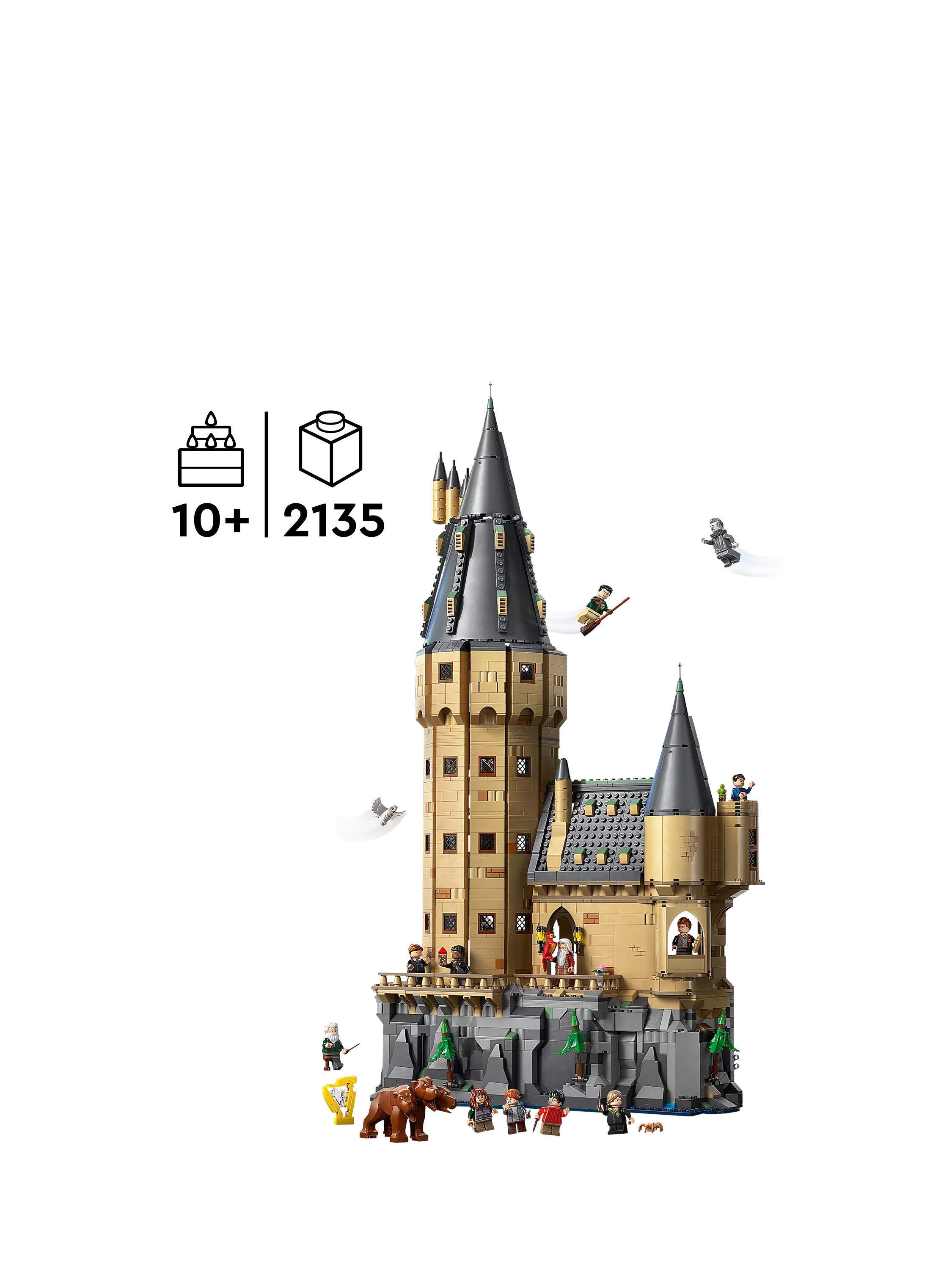 LEGO Harry Potter Hogwarts Main Tower set 2135, imported from the UK
