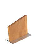Le Creuset magnetic oak wood knife block (British brand)