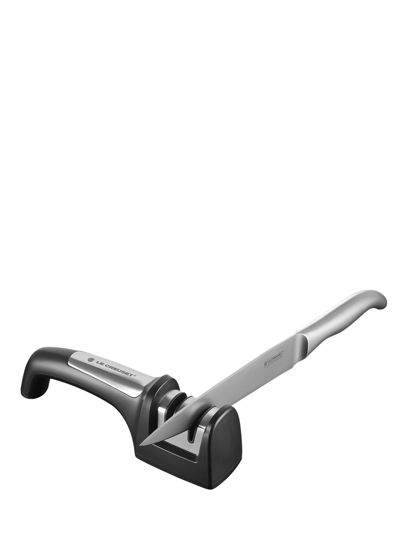 Le Creuset 2-stage kitchen knife sharpener (British brand)
