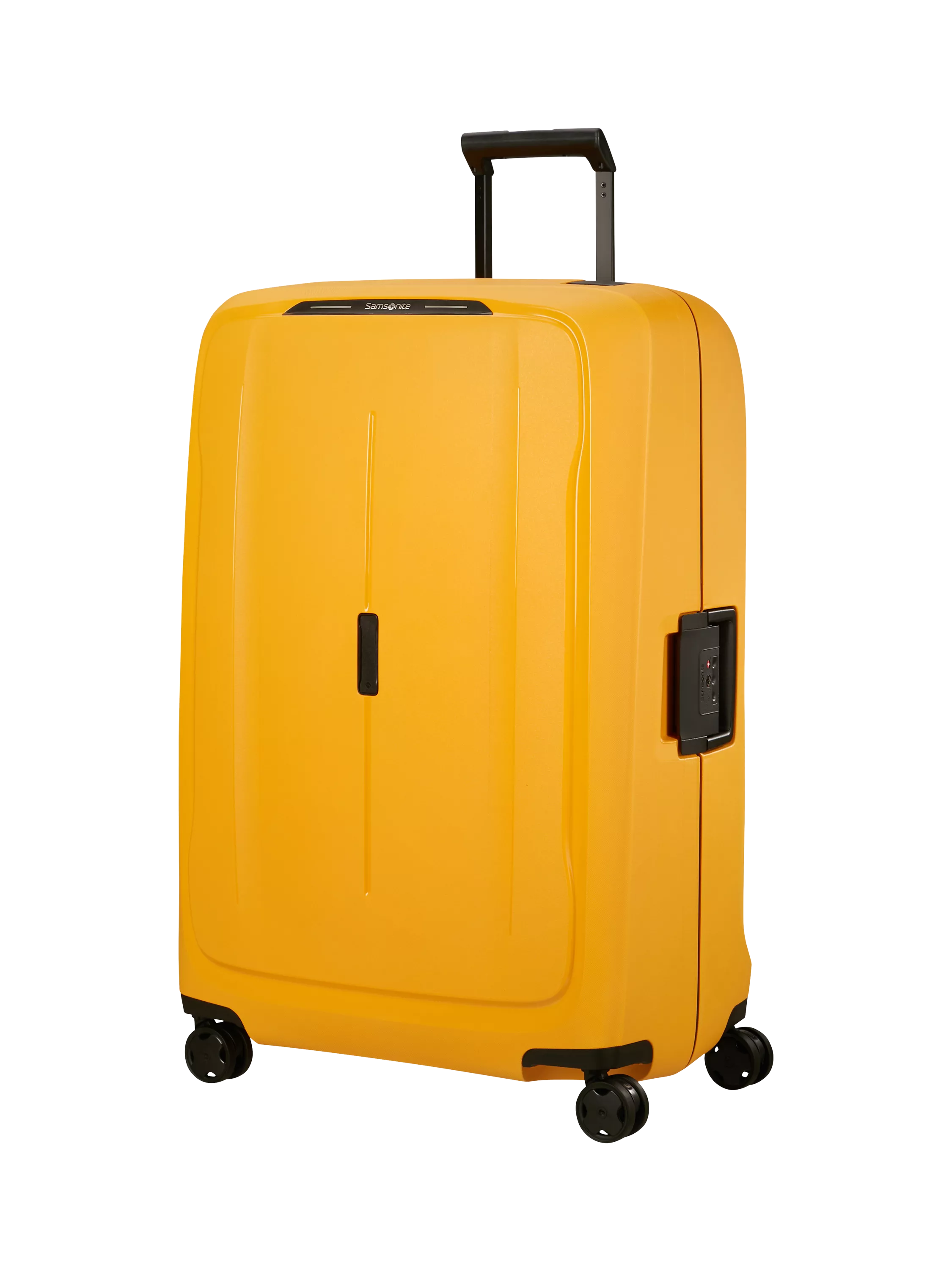 Samsonite Essens 81cm 4-Wheel Extra Large Suitcase, 140L, Radiant Yellow