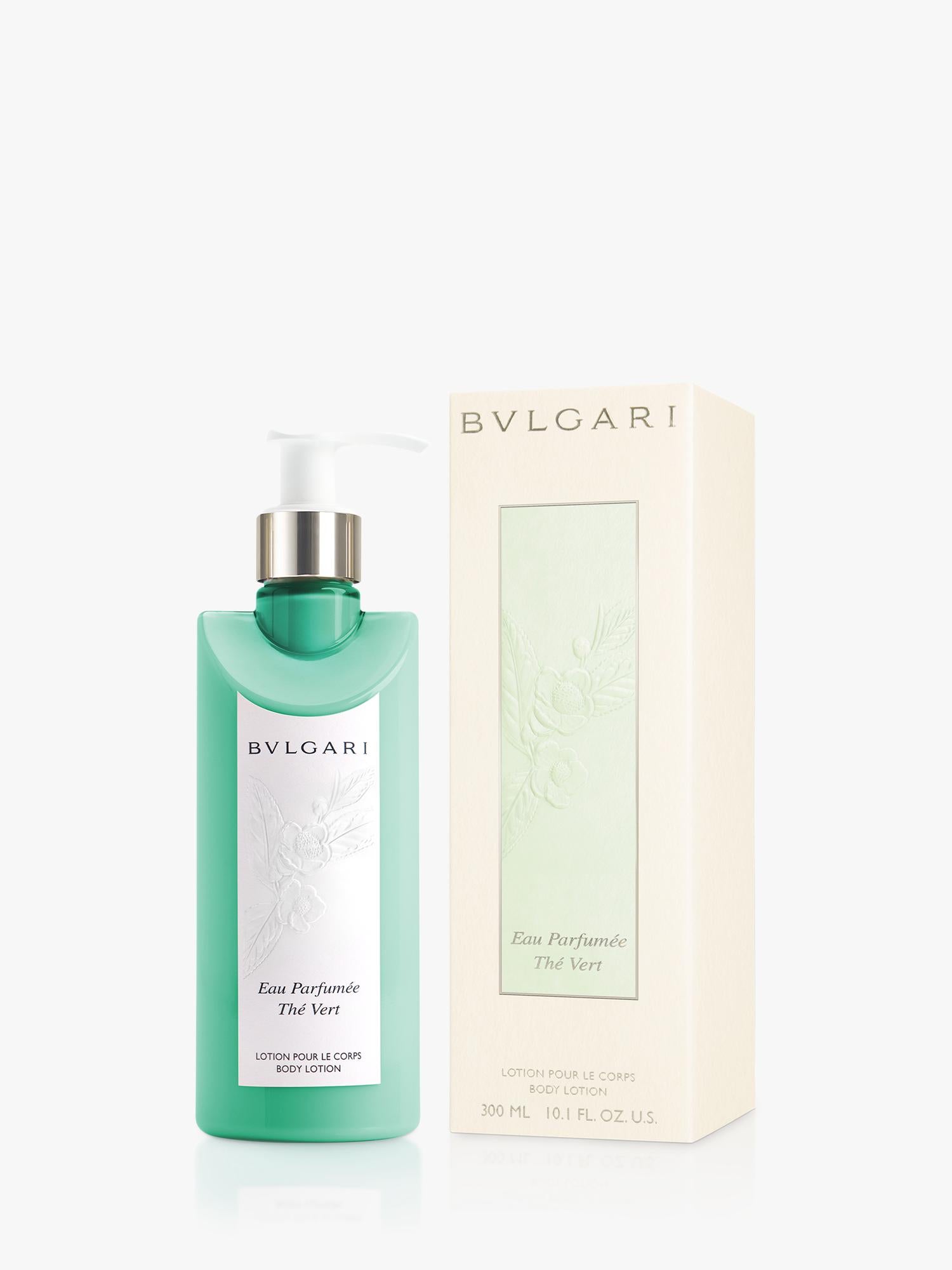 Bvlgari Eau Parfumée Thé Vert body lotion 300ml, imported from the UK