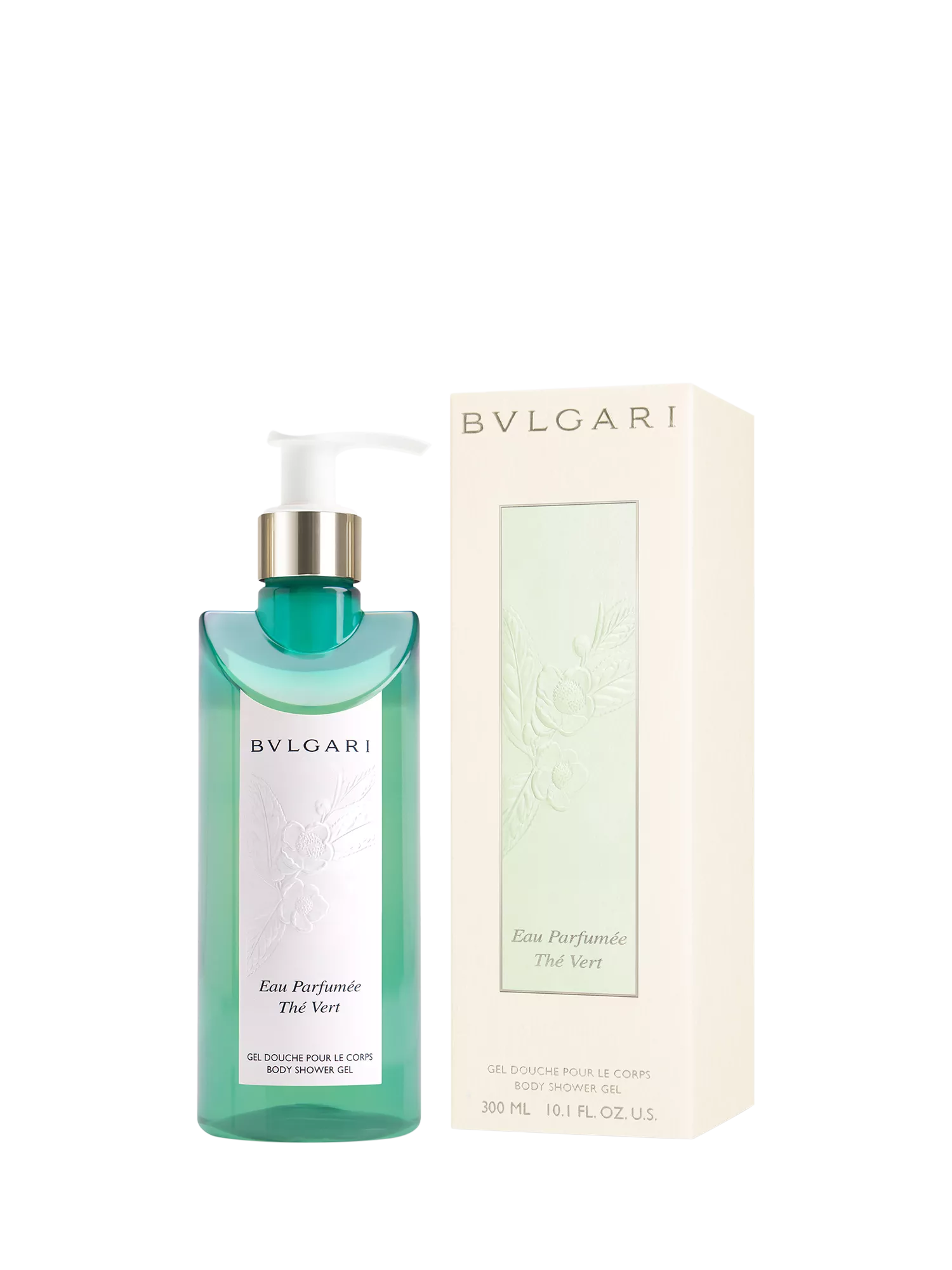 BVLGARI Thé Vert body shower gel 300ml (British brand)