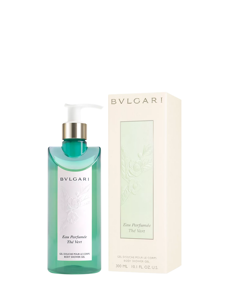 BVLGARI Thé Vert body shower gel 300ml (British brand)