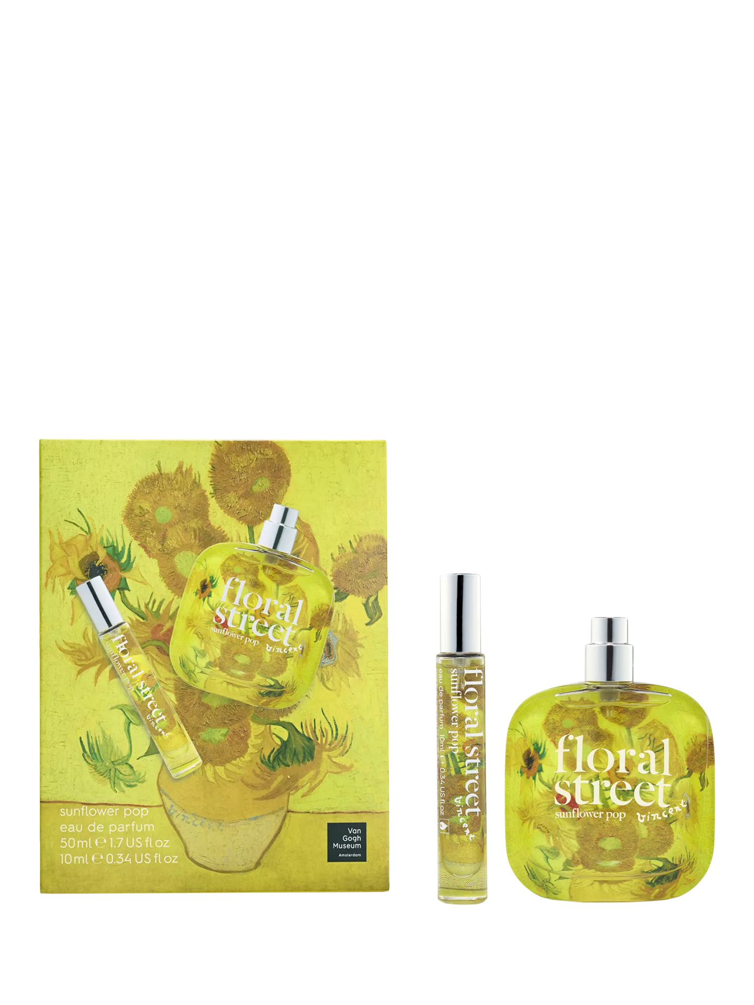 Floral Street Sunflower Pop eau de parfum gift set, UK version