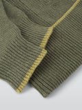 John Lewis beanie hat and gloves set in khaki multi - British product