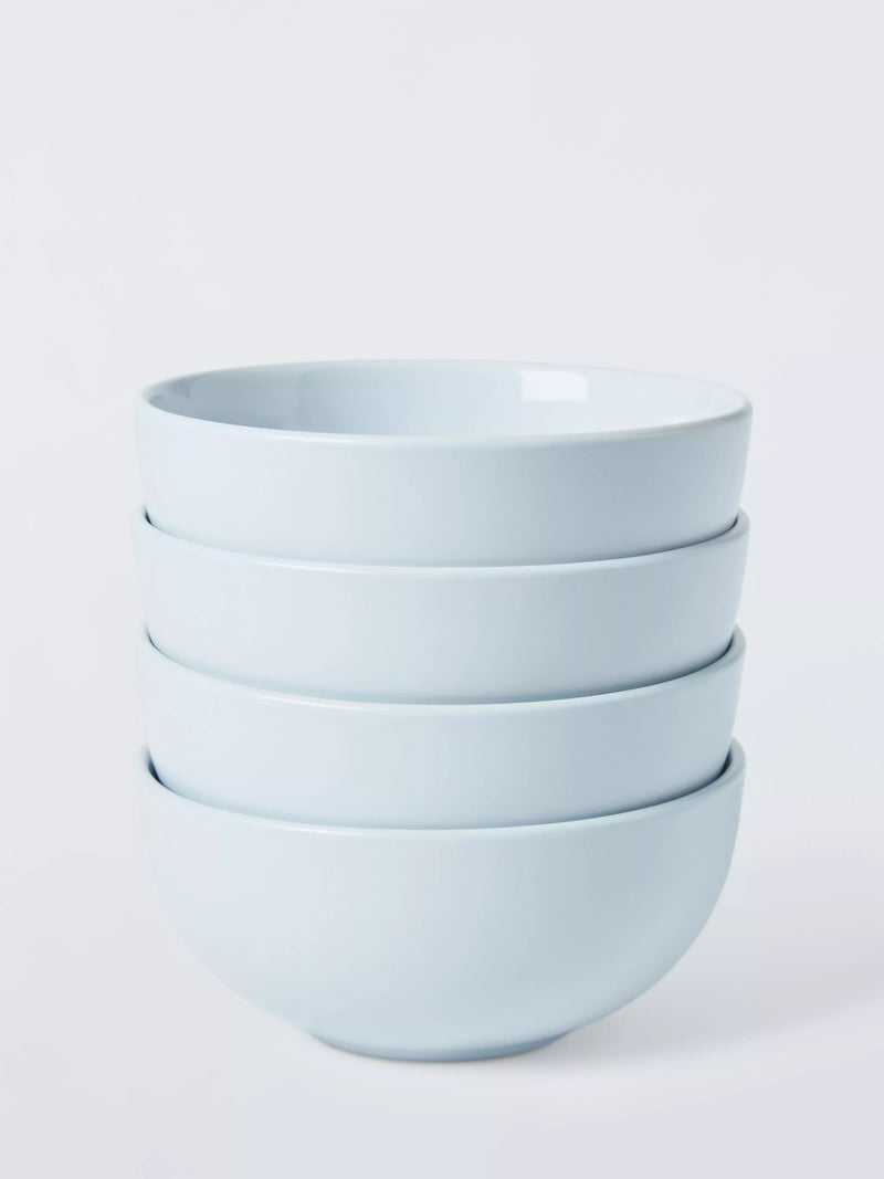 John Lewis Coby Stoneware Cereal Bowls, Set of 4, 15cm