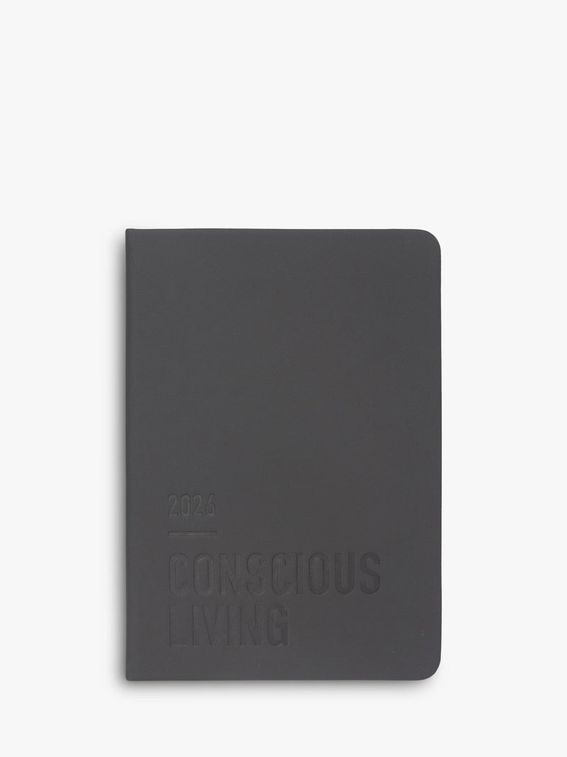 Letts A5 Conscious Week to View 2026 Diary in Slate, UK version