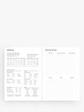 Letts A5 Conscious Week to View 2026 Diary in Slate, UK version