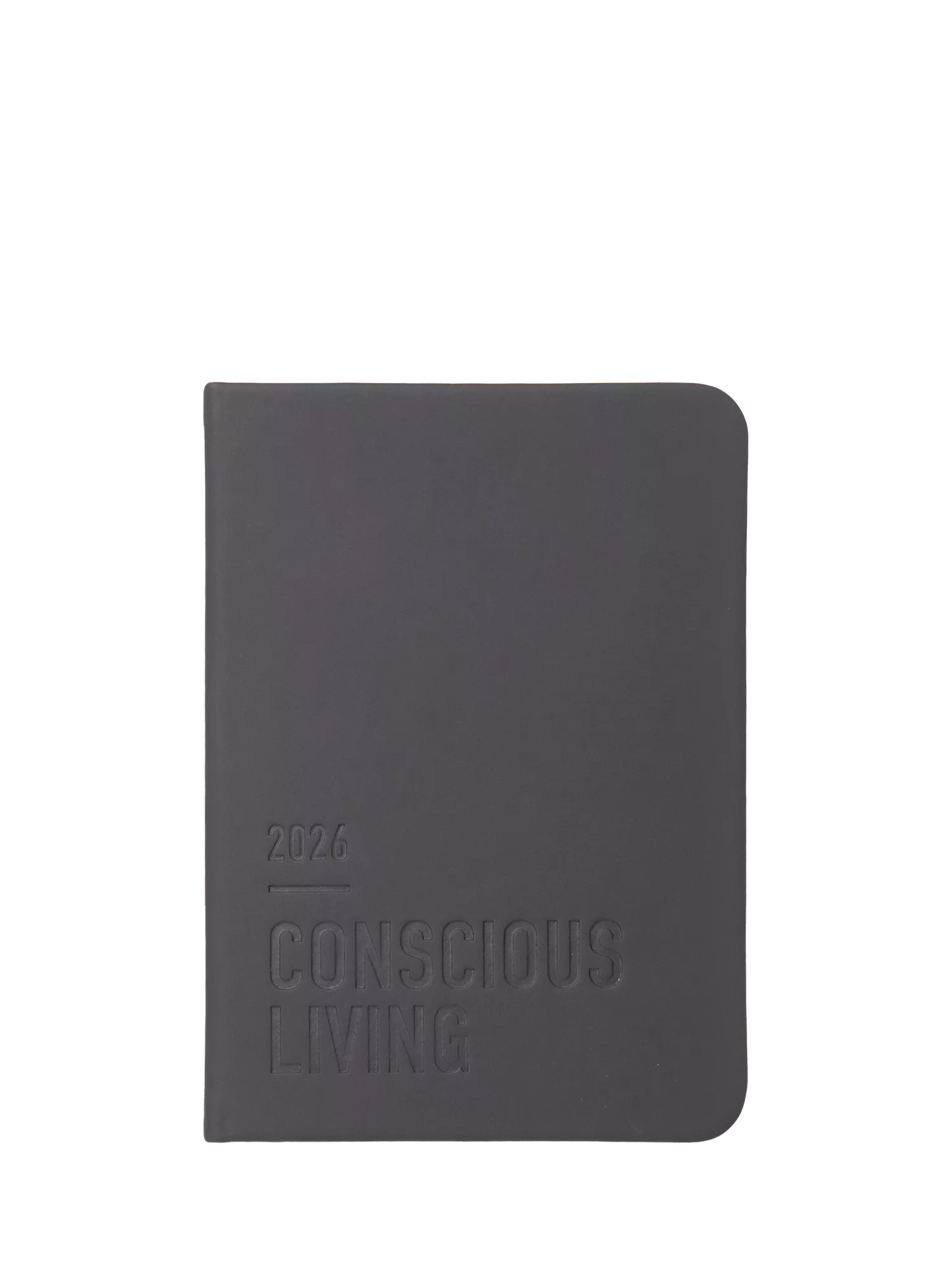 Letts A6 Conscious week to view 2026 diary in slate, UK version